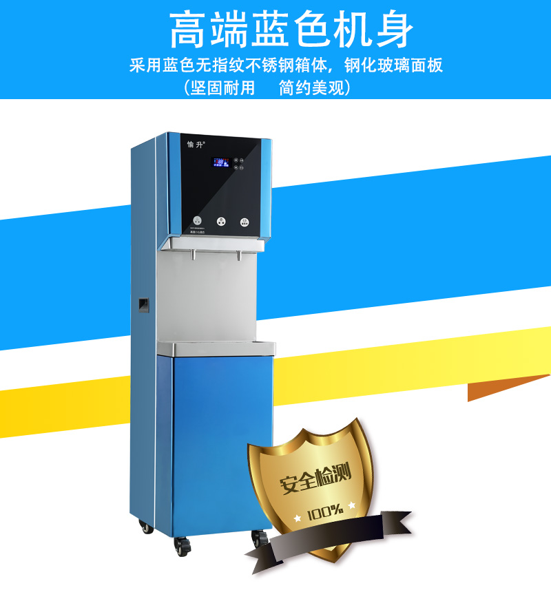 湖北兩龍頭30L步進式純水開水器
