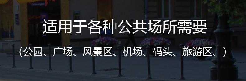單龍頭圓柱形戶外飲水機